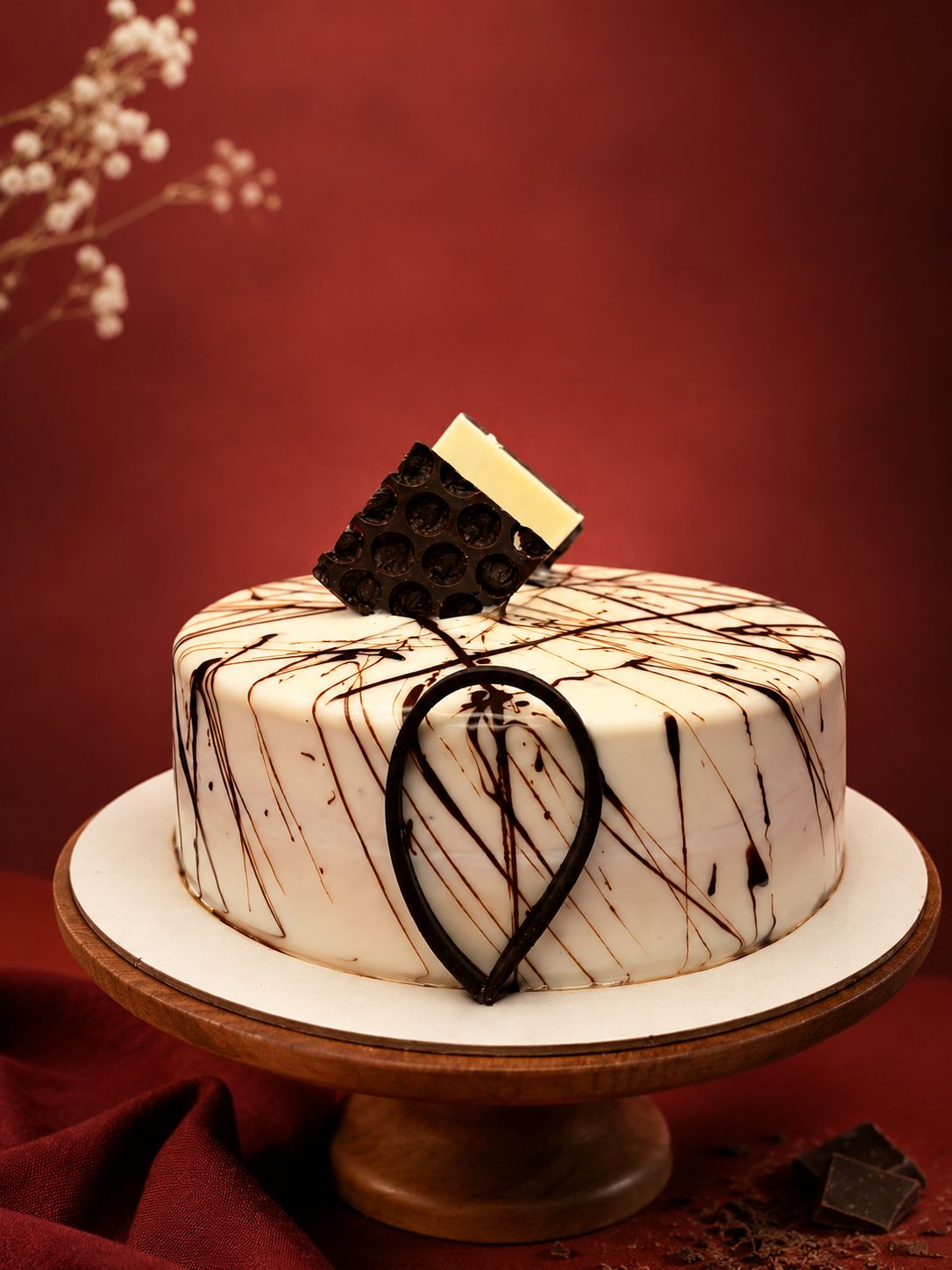 Chocovanilla Cake