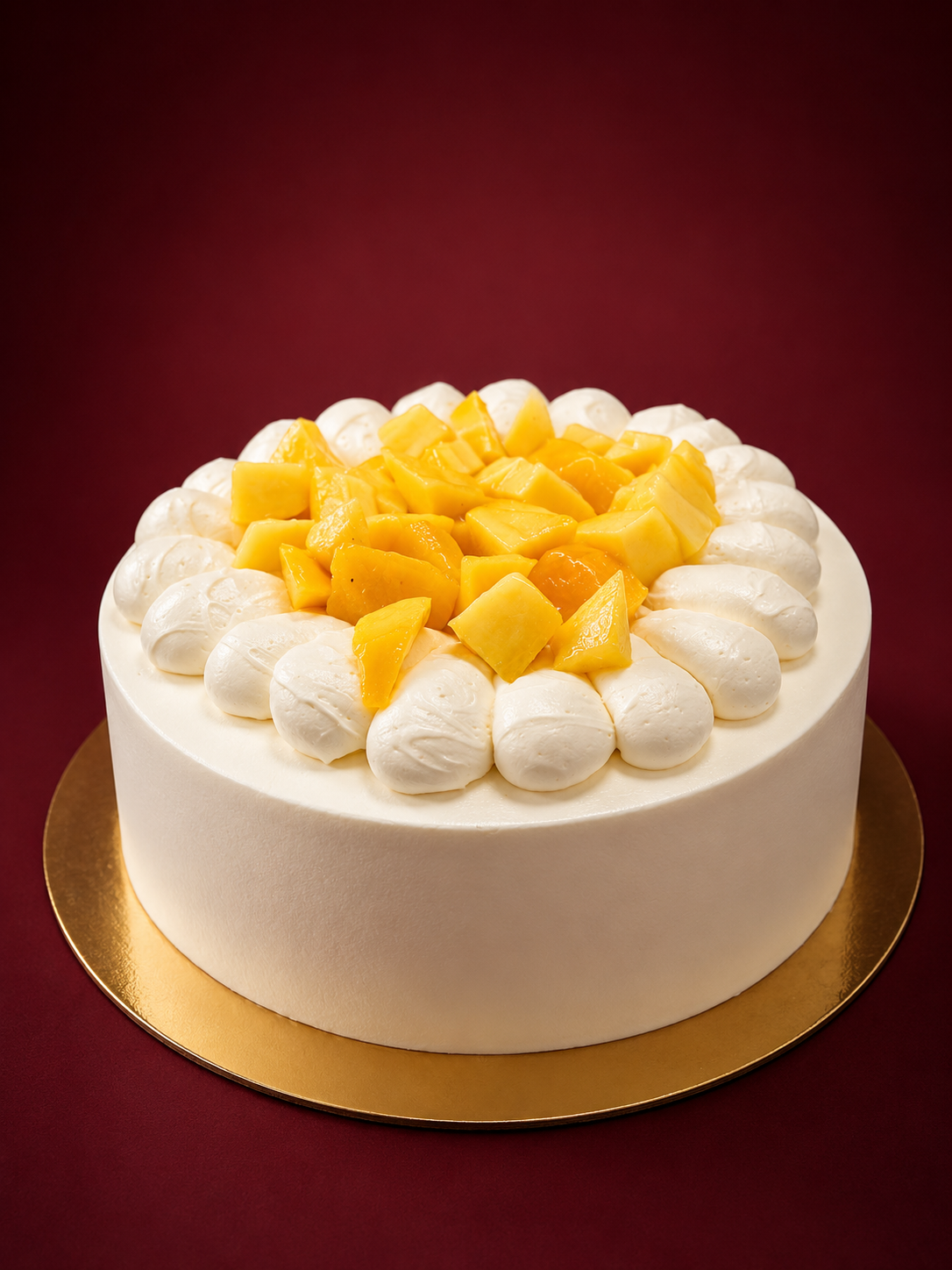 Mango Freshfruit Cake