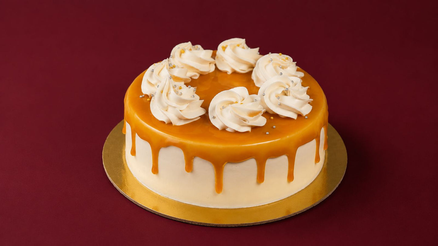 Cream Caramel Cake
